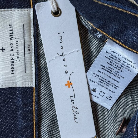 Imogene and Willie Lucy Mid-Rise Skinny Blue Jeans - Picture 3 of 5